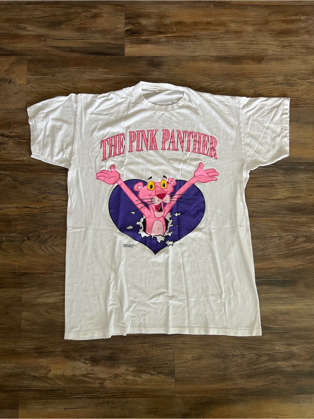 Vintage Pink Panther 90s Graphic Tee 2XL